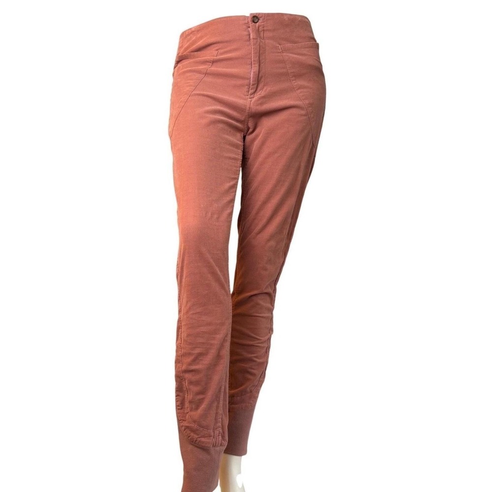 Tsumori Chisato Corduroy Pants Dusty Rose Japanese Designer Quiet Luxury Artsy S